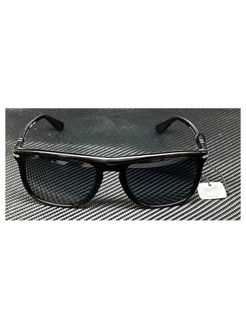 New Persol Men Black Sunglasses 57-21-145